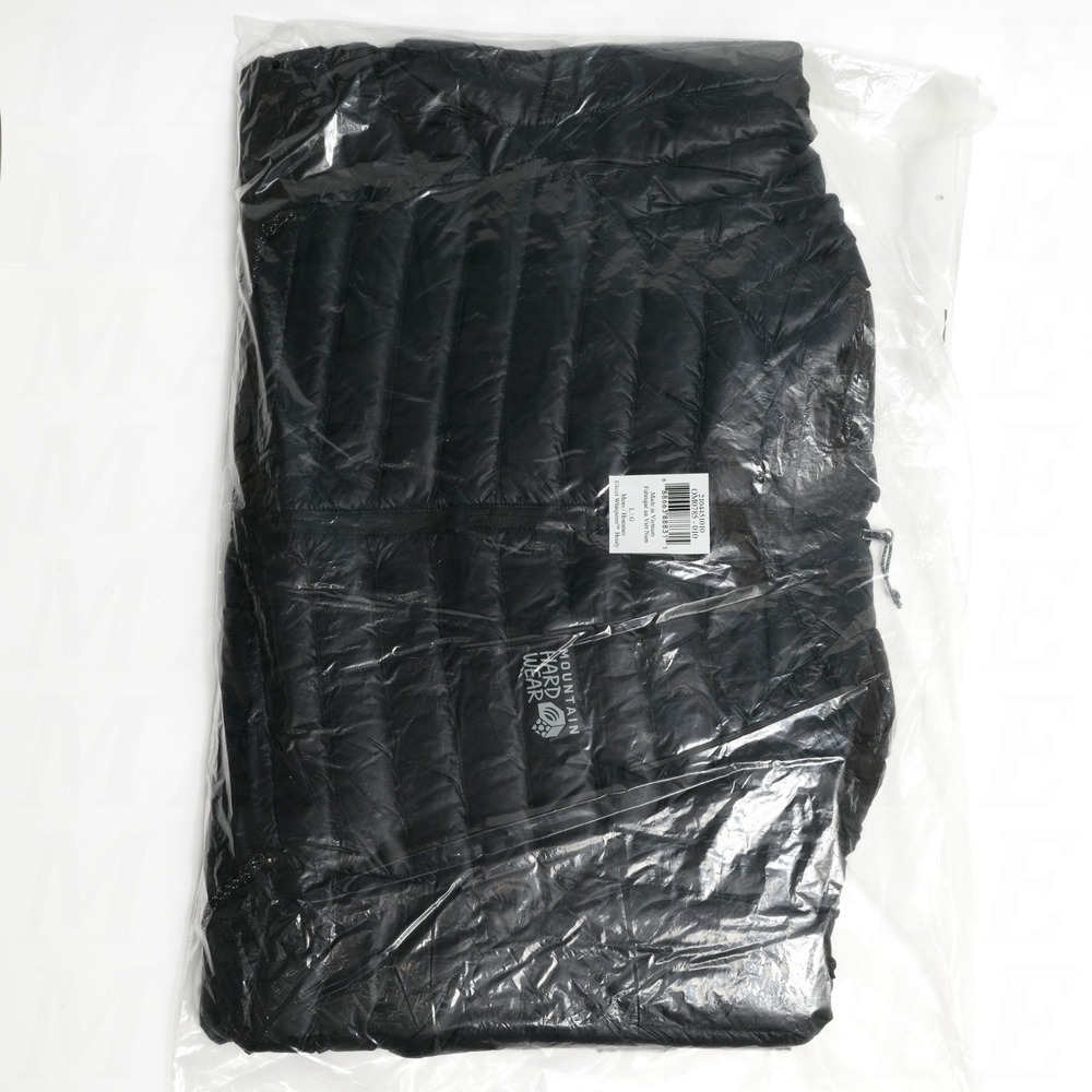 Mountain Hardwear Men's Large (L) Ghost Whisperer Hoody 800FP Down Jacket Black - Picture 9 of 11